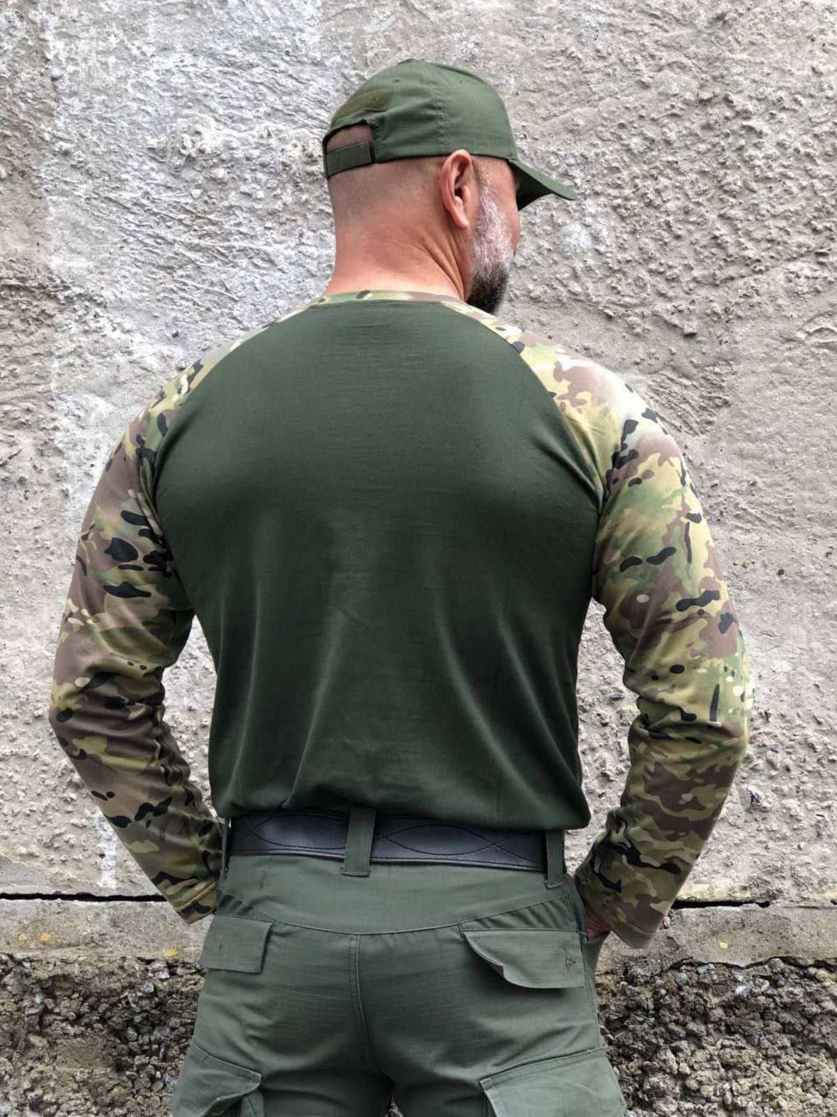 Tactical cotton raglan Multicam