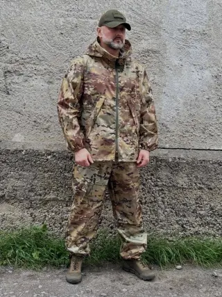 Костюм дощовик Піксель/мультикам 100% захист від дощу
