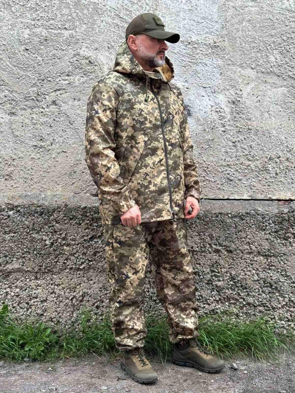 Костюм дощовик Піксель/мультикам 100% захист від дощу