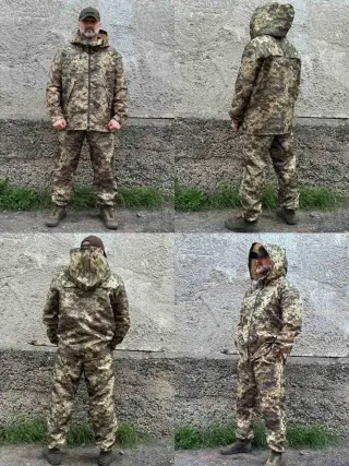 Костюм дощовик Піксель/мультикам 100% захист від дощу