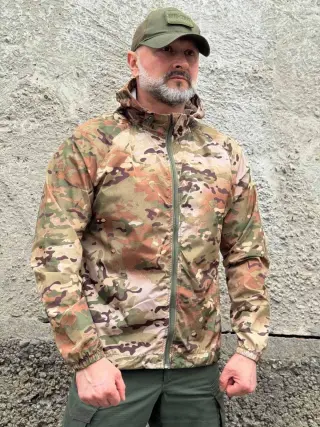 Непромокаємий дощовик - вітрівка Мультикам 100% захист від дощу