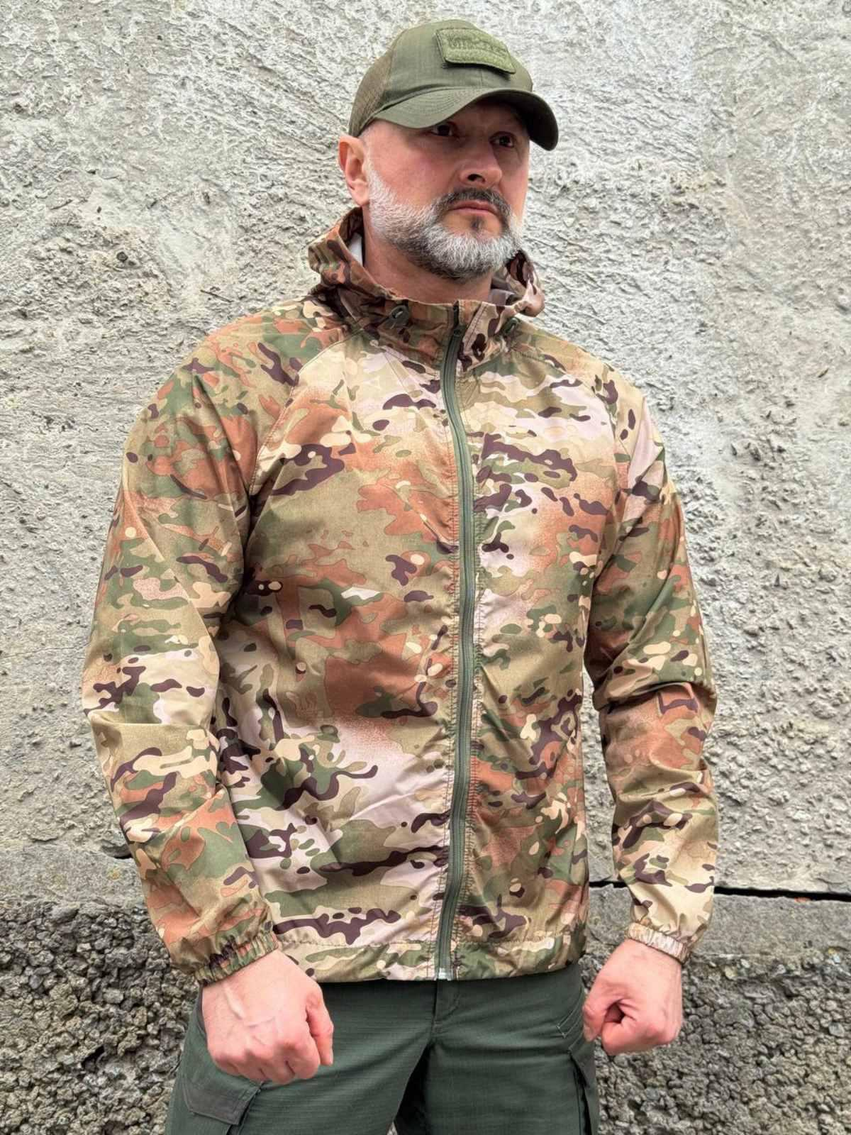 Непромокаємий дощовик - вітрівка Мультикам 100% захист від дощу