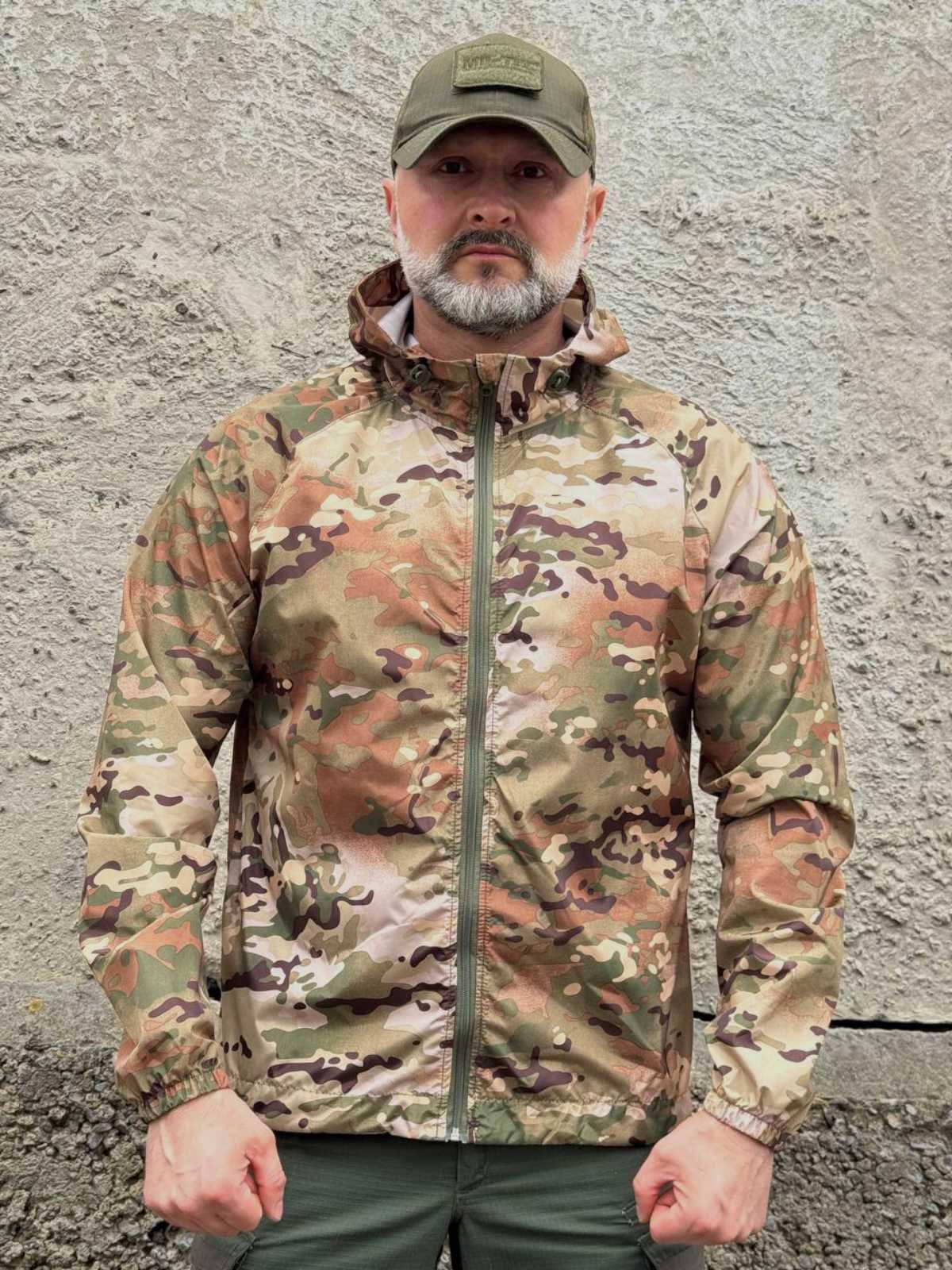 Непромокаємий дощовик - вітрівка Мультикам 100% захист від дощу