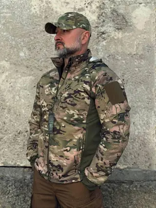 Тактична вітрівка UAF PRO Carrier Multicam