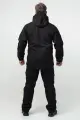 Куртка Soft Shell чорна Military БАТАЛИ - Фото 3