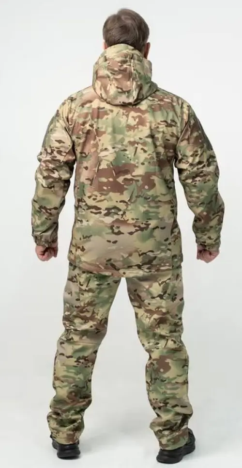 Куртка Soft Shell Мультикам Military БАТАЛИ