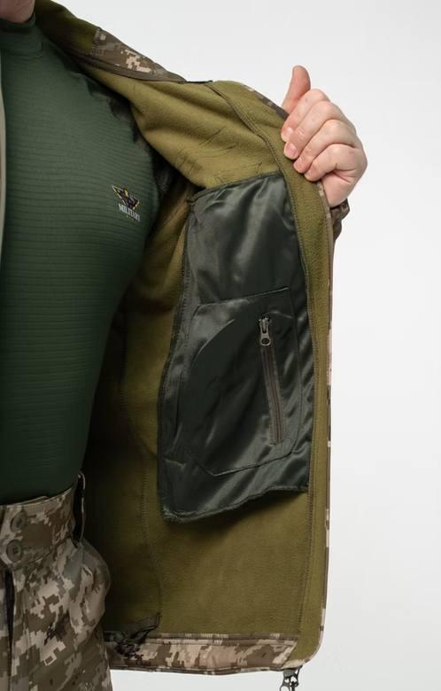 Куртка Soft Shell Пиксель Military БАТАЛИ