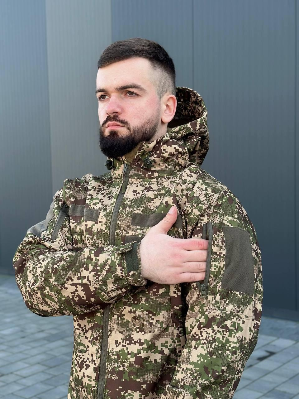 Куртка Soft Shell Хищник Military
