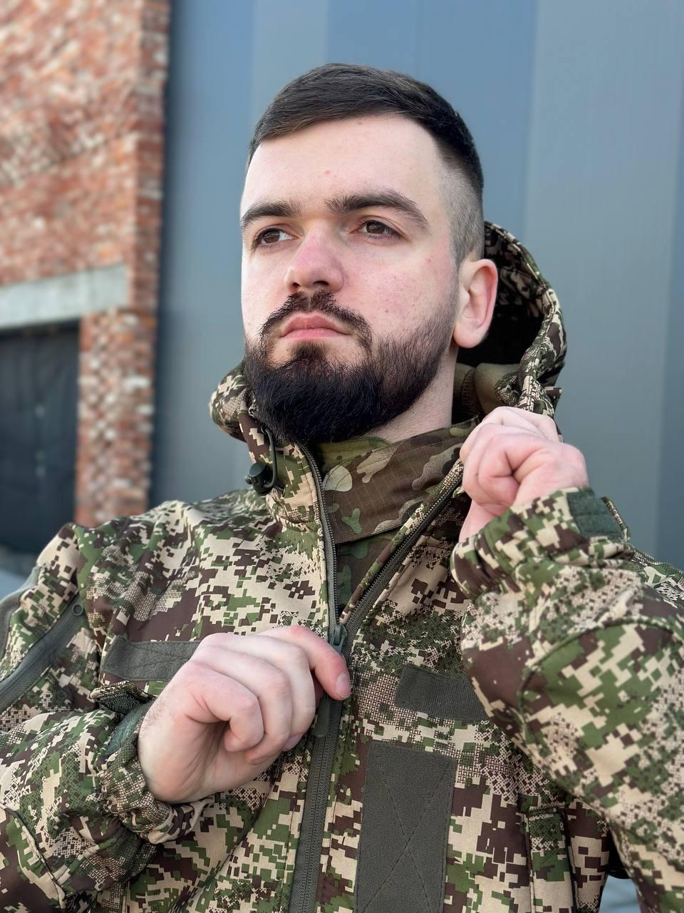 Куртка Soft Shell Хищник Military