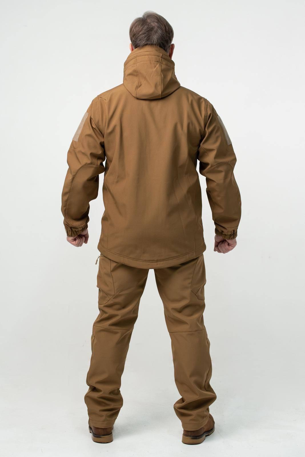 Куртка Soft Shell койот Military БАТАЛИ