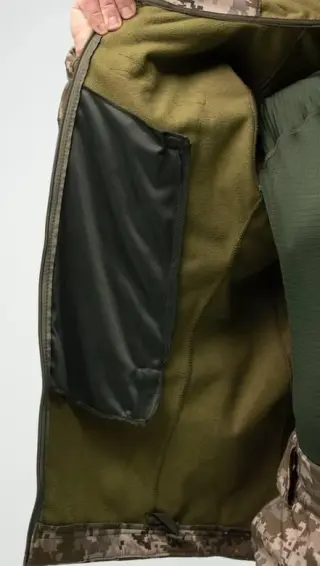 Куртка Soft Shell Піксель Military БАТАЛИ