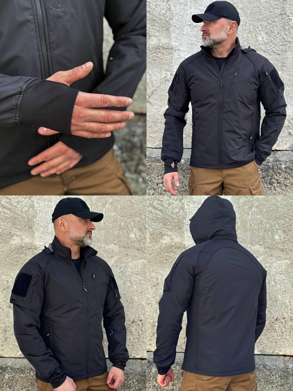Black Tactical Jacket UAF PRO