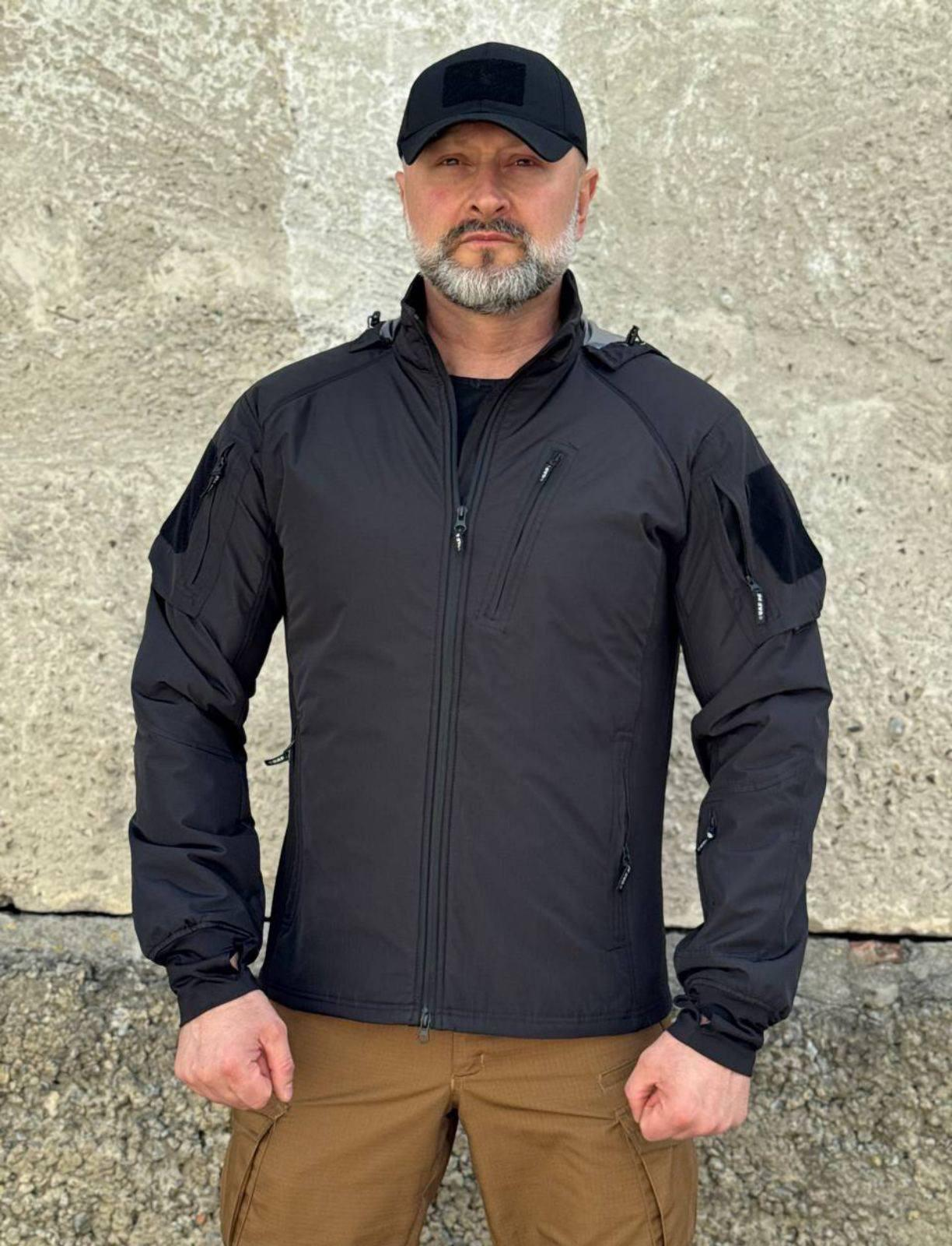 Black Tactical Jacket UAF PRO