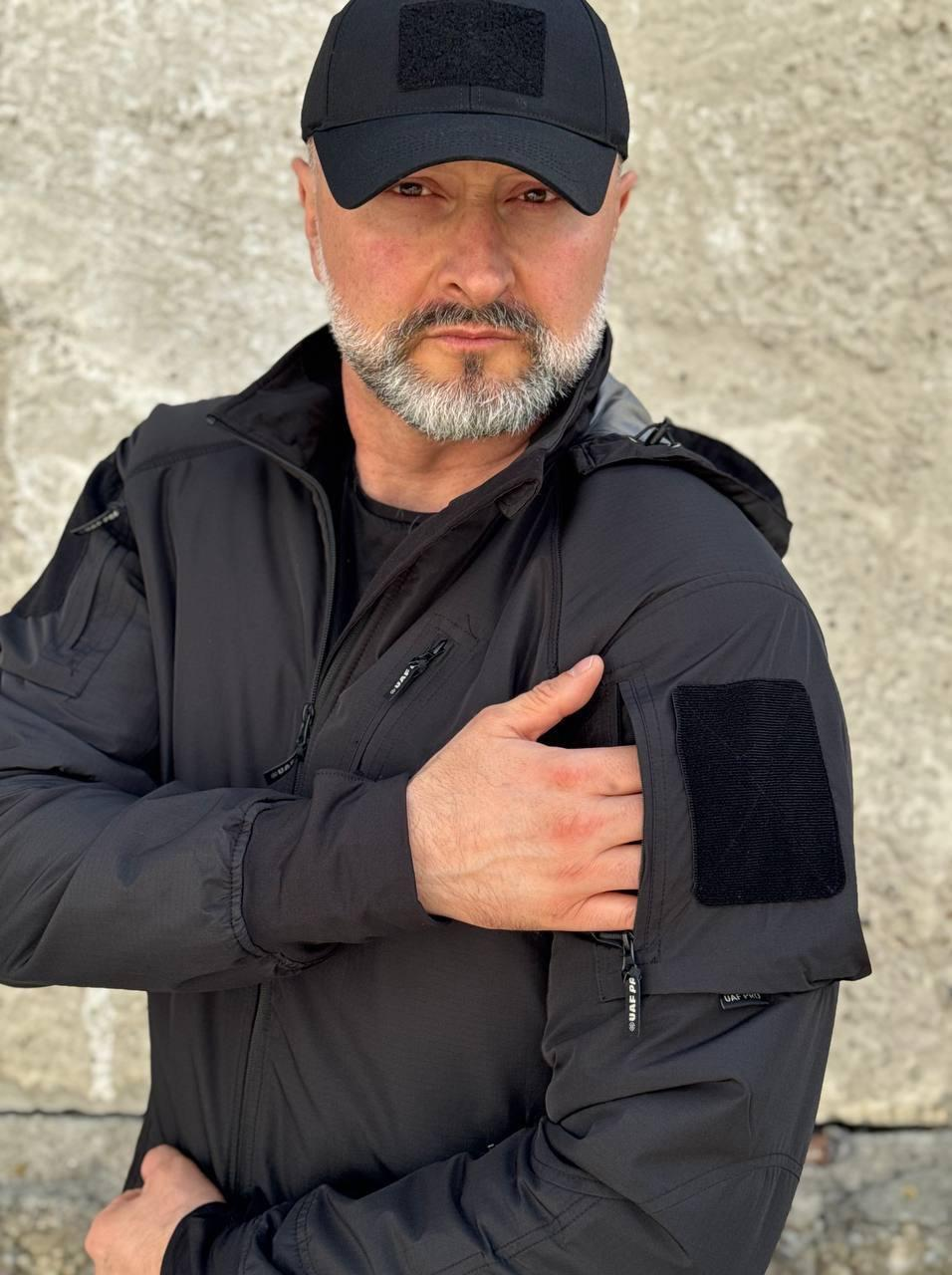 Black Tactical Jacket UAF PRO