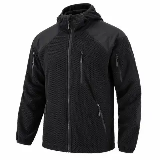 Кофта флісова соти Han-Wild Grid Fleece чорна