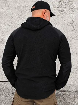 Кофта флісова соти Han-Wild Grid Fleece чорна