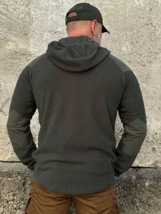 Кофта флісова соти Han-Wild Grid Fleece олива