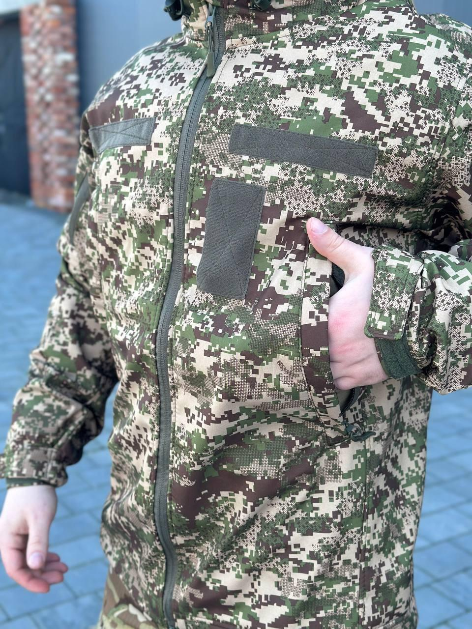 Куртка Soft Shell Хищник Military