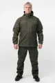 Military Jacket Sealed Olive Insulated with Fleece, Soft Shell Military PLUS SIZE - Photo 4