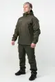 Military Jacket Sealed Olive Insulated with Fleece, Soft Shell Military PLUS SIZE - Photo 1