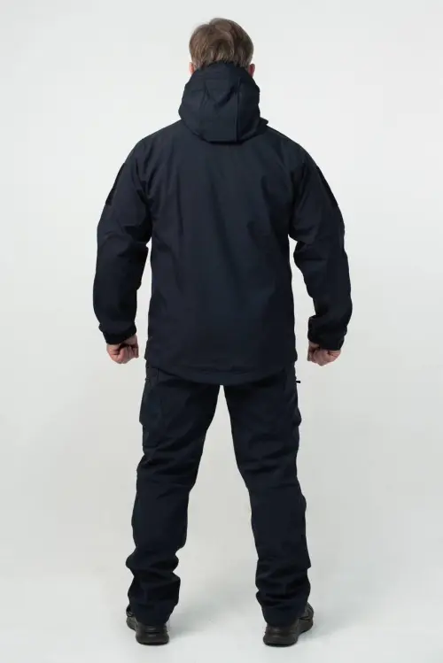 Куртка Soft Shell Синя Military БАТАЛИ