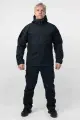 Куртка Soft Shell Синя Military БАТАЛИ - Фото 4