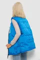 Жилет женский демисезонный, цвет бирюзовый, 257R95-1 - Фото 4