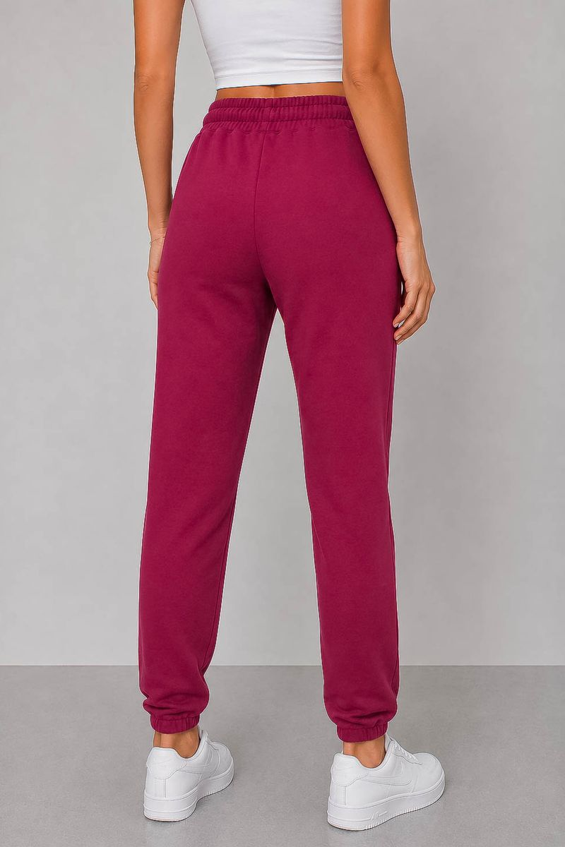 Women's Sports Joggers, Burgundy Color, 257R2015