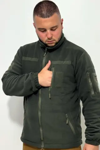Тактична флісова кофта Олива