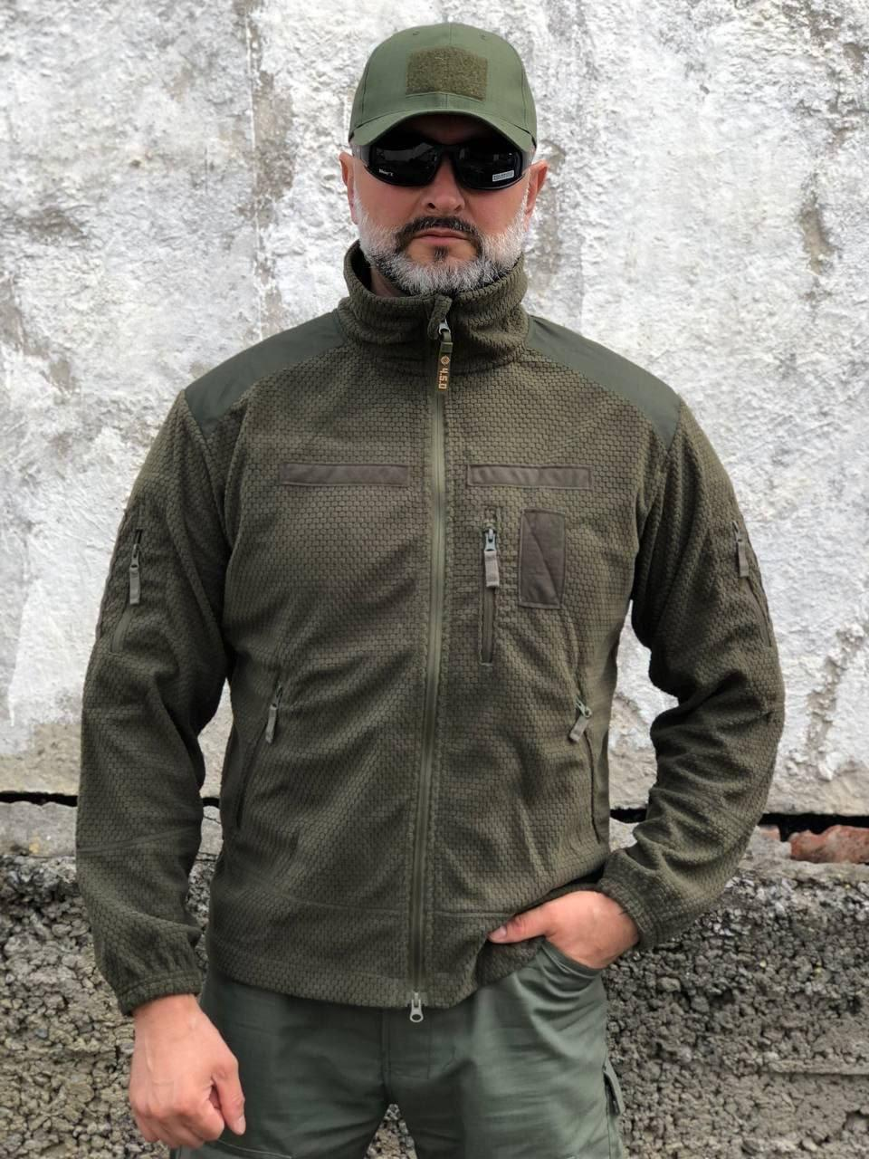 Кофта Tactical 4.5.0 флісова соти кубік Олива