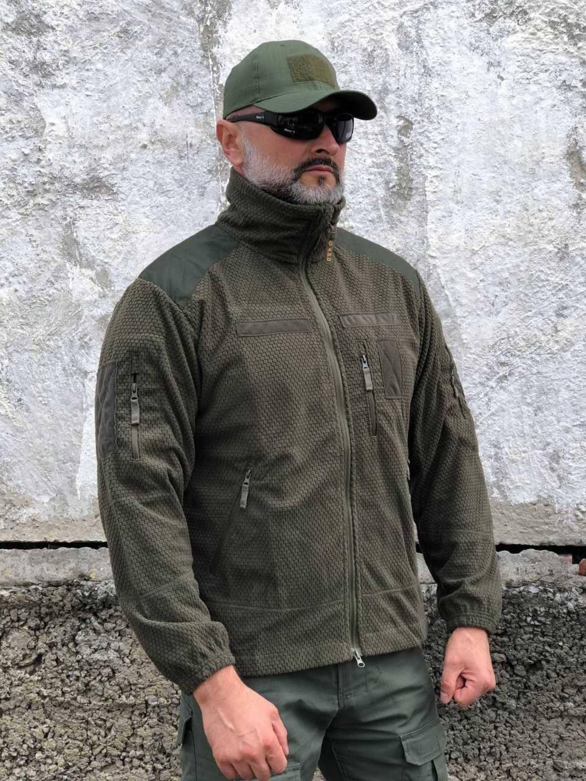 Кофта Tactical 4.5.0 флісова соти кубік Олива