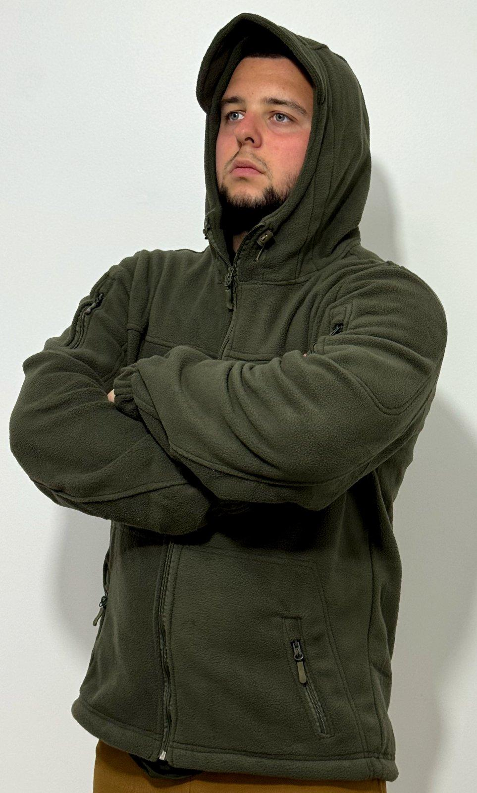 Tactical Fleece Hoodie Olive