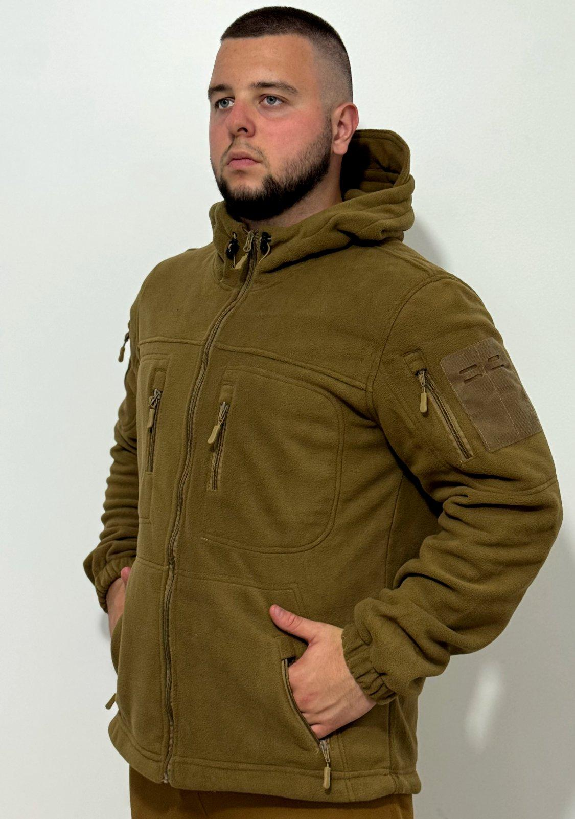 Tactical Fleece Hoodie Coyote