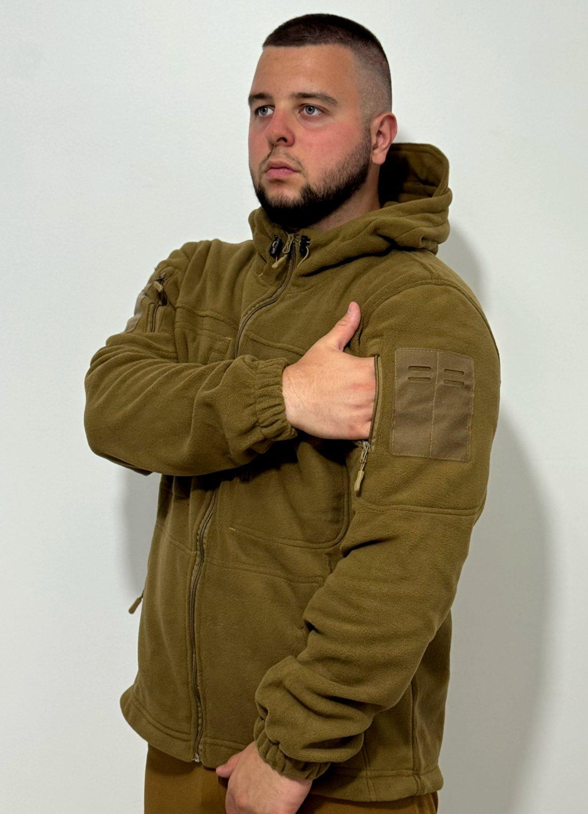 Tactical Fleece Hoodie Coyote