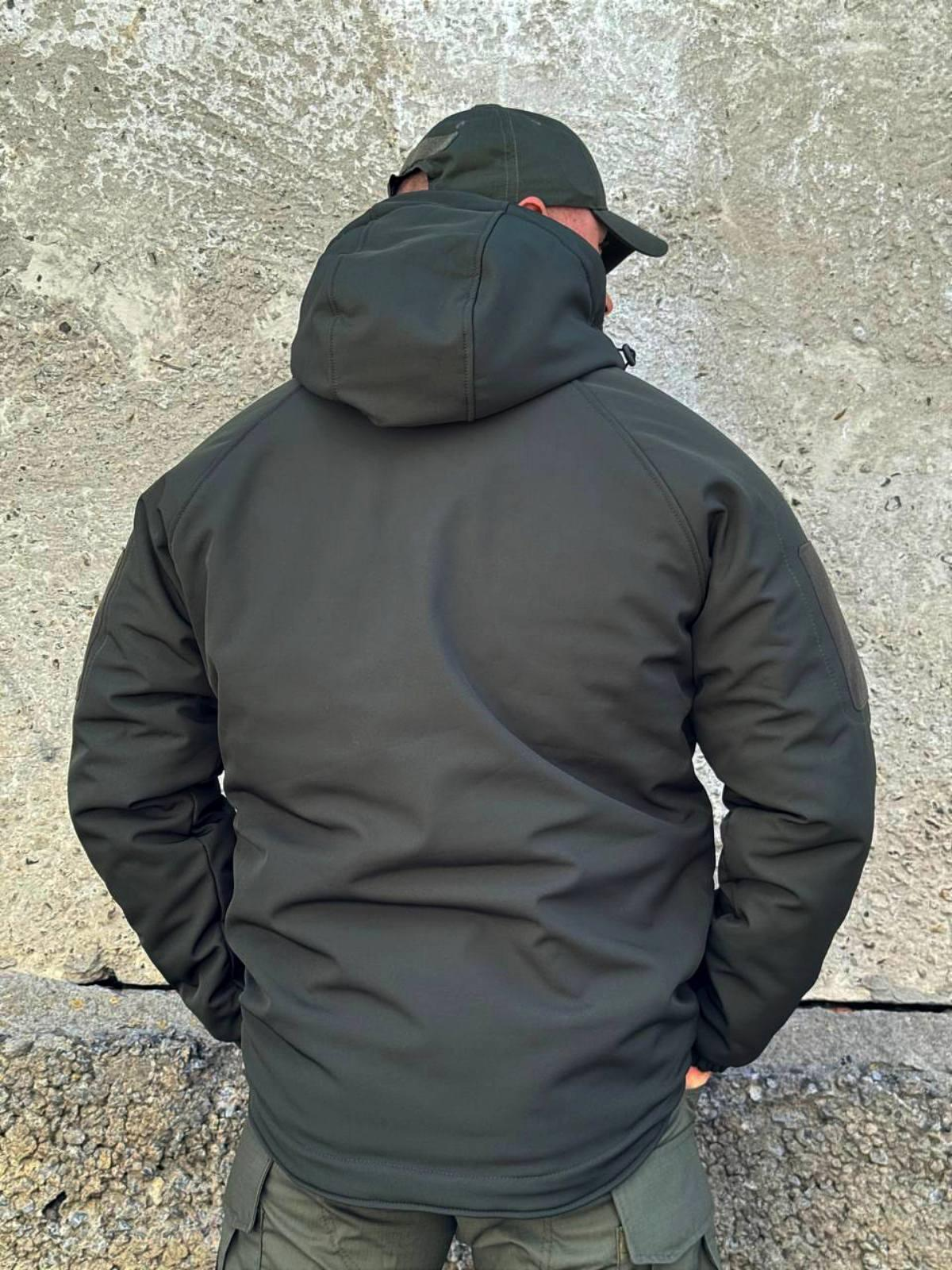 Куртка Softshell з утепленням Omni-Heat Olive, Black