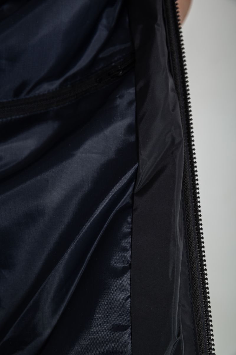 Men's Demi-Season Jacket, Black Color, 244R120