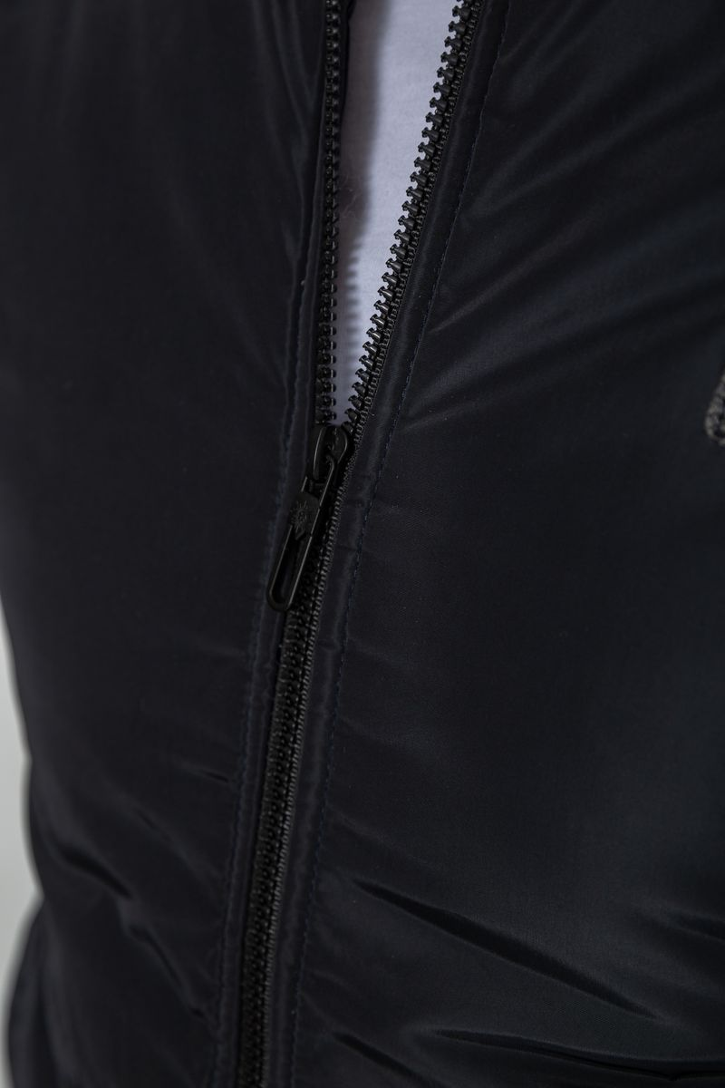 Men's Demi-Season Jacket, Black Color, 244R120