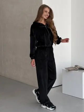Velvet Transformer Suit 4 in 1 Black Merlini Velurra