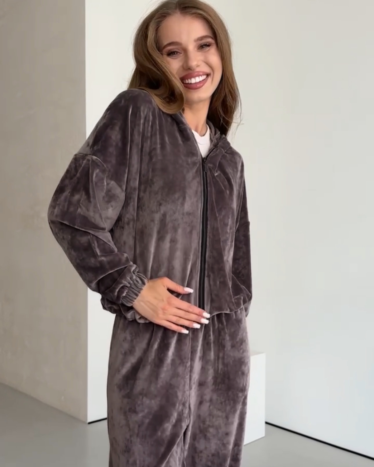 Velvet Transformer Suit 4 in 1 Beige Merlini Velurra