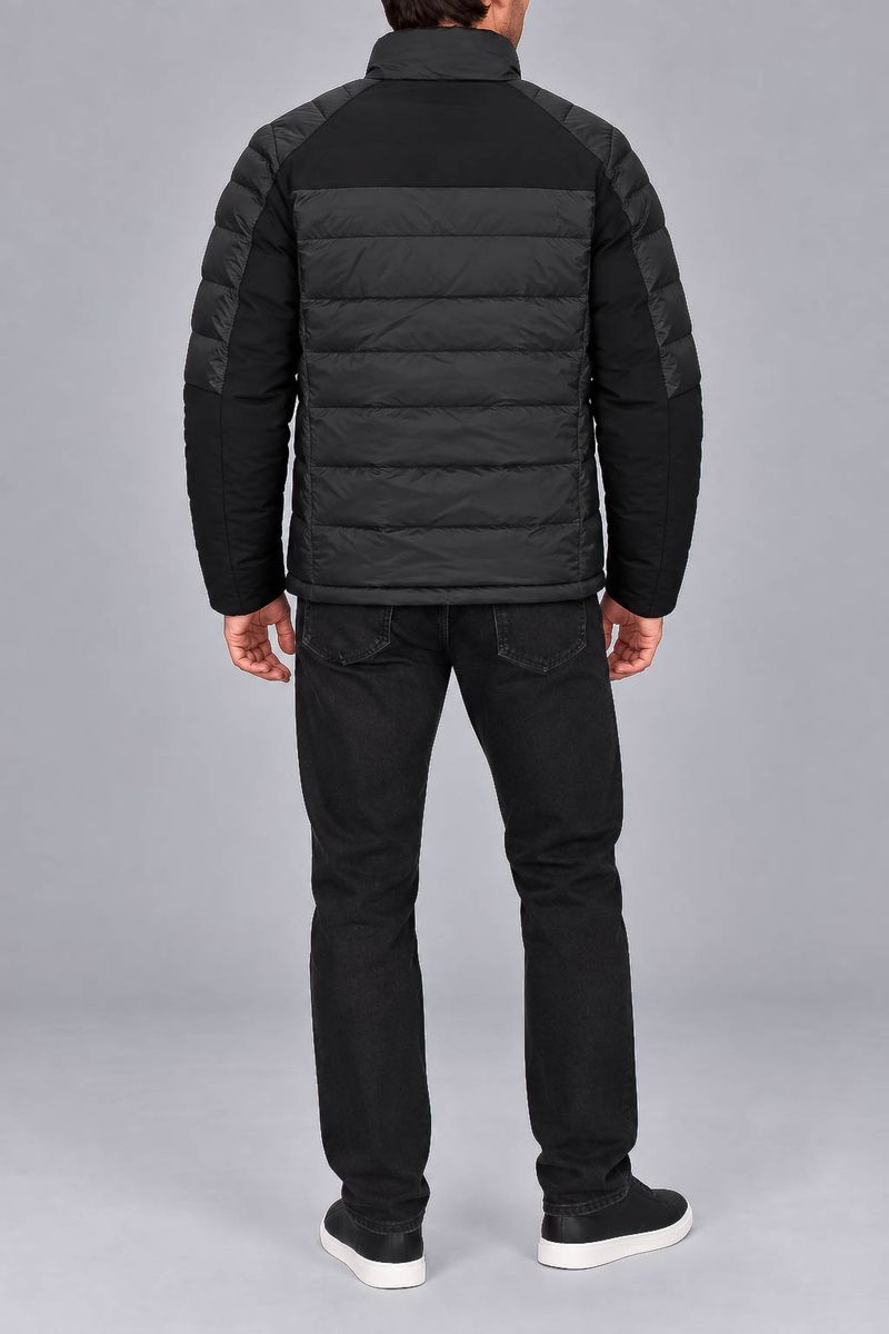 Men's demi-season jacket, black color, 214R831-5