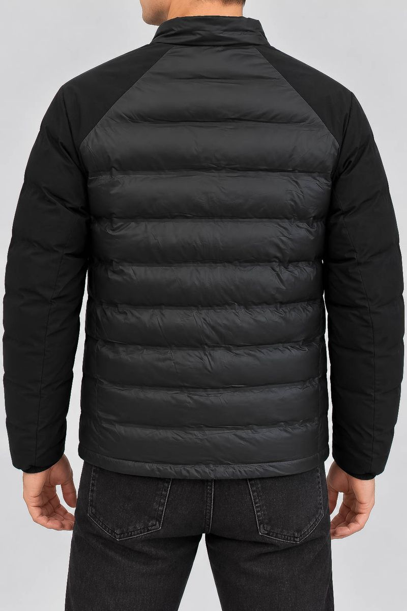 Men's demi-season jacket, black color, 214R818-5