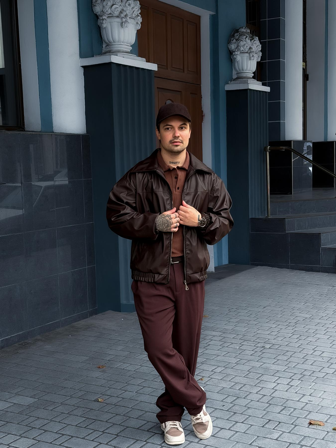 Chocolate Leather Jacket