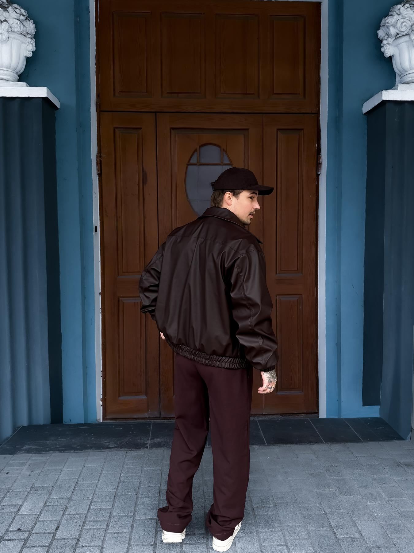 Chocolate Leather Jacket