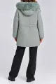 Women's winter jacket, light olive color, 129R8527 - Photo 4