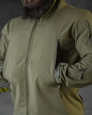 Тактичний костюм Soft Shell Олива