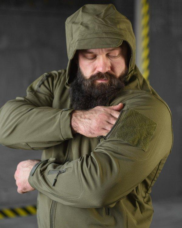 Тактичний костюм Soft Shell Олива