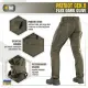 M-TAC ШТАНИ PATRIOT GEN.II FLEX DARK OLIVE - Фото 5