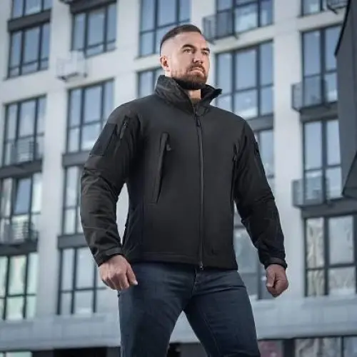 M-TAC КУРТКА SOFT SHELL Чорна