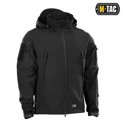 M-TAC КУРТКА SOFT SHELL Чорна