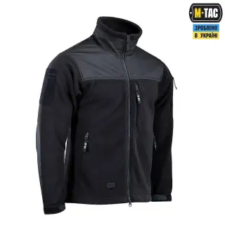 Флісова куртка-кофта M-Tac Alpha Microfleece Gen.II. Чорна